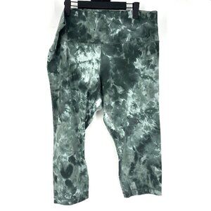Lululemon Align High-Rise Crop Legging Diamond Dye Starlight Smoke Size 20